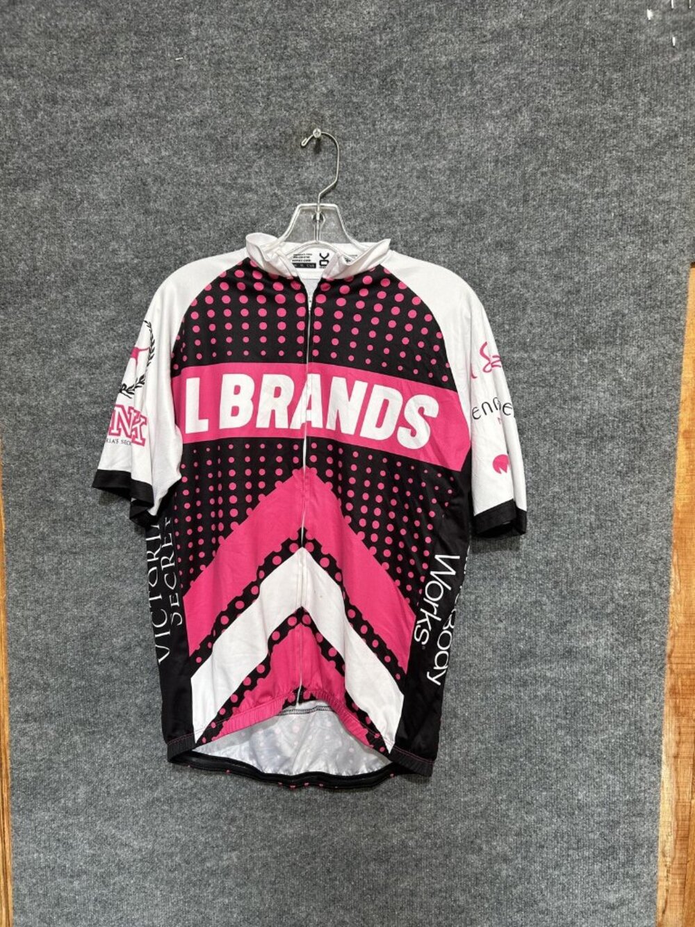 VOmax Cycling Jersey Mens XL Multicolor L Brands Pelotonia Full Zip Pockets